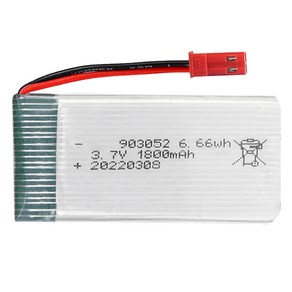 3.7v 1800mah 드론배터리, 01. (스트) 3.7v 1800mah(JST), 1개