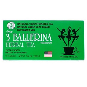 3 Balleina Tea Exta Stength 2 36 Bags, 54g, 6개, 18개입, 18tea 6box