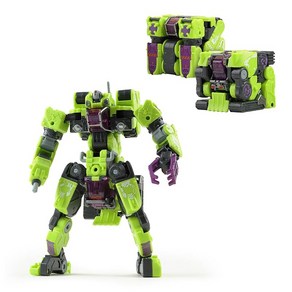 BEASTBOX (비스트 박스 52 TOYS MEGABOX MB-12E LANDBREAKER ELITE 랜드 브레이커 엘리트 변형 장난감 엘리트판한정도장합체가능 삼단계 변형 큐브에, 1개