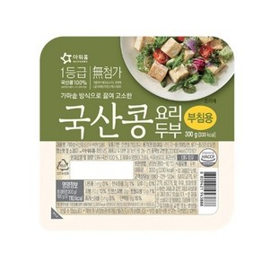 아워홈 가마솥 국산콩두부 (부침용), 300g, 1개