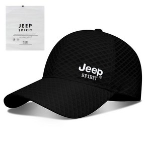 JEEPSPIRIT 베이직 다이아 매쉬 볼캡 A0757 + 지프 전용 포장팩