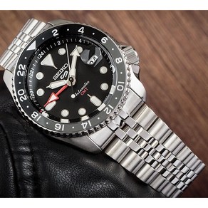 세이코 스포티 라운드 GMT 터틀 다이버 블랙 SKX 오토매틱 남자 메탈 시계