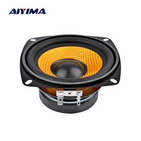 스피커 AIYIMA 1Pc 4Inch 오디오 휴대용 4 옴 15W DIY 전문 멀티미디어 서브 우퍼 사운드 시스템