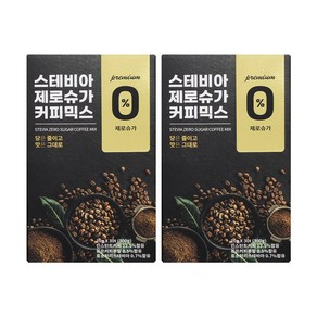 라운지셀 스테비아 제로슈가 커피믹스, 10g, 30개입, 2개