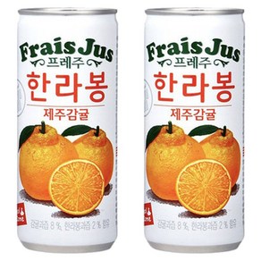 일화 프레주 한라봉 제주감귤 240ml x 60캔, 60개