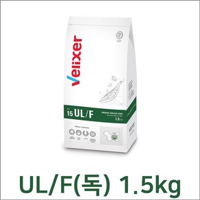 [국내정품]No 15 벨릭서 UL/F(독) 1.5kg 결석재발예방 스트루바이트 결석 용해 세균성 방광[매장], 1개