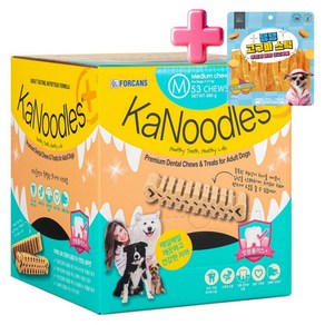포켄스 카누들 잇몸플러스 강아지 양치껌 + 또다나 댕댕고구마, 1개, 680g, M size
