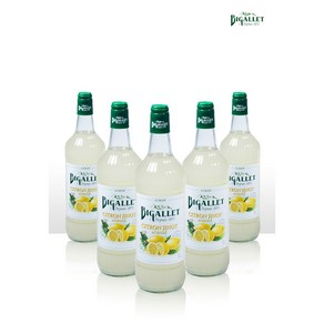 비갈레 레몬 시럽 1L 프랑스 시럽 (이벤트), 1000ml, 2개