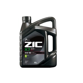 지크 ZIC X7 LS 제로 0W-30 DIESEL 6L 합성엔진오일, 1개