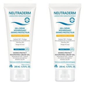 Neutadem 뉴트라덤 더모 프로텍트 너리싱 크림 젤 200ml 2개