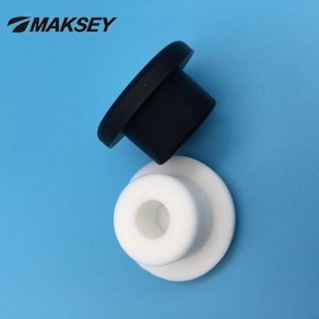 Macsey-T 타입 실리콘 고무 마개 21mm/22mm/23mm/24mm/24.5mm 마개 캡 파이프 테스트 튜브 플러그 마스킹 보호, [14]A 27mm(1.06 inch), [02]WHITE, 1개