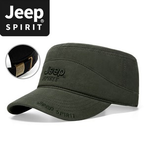 JEEP SPIRIT 캐주얼 플랫 모자 A0293 + 인증 스티커