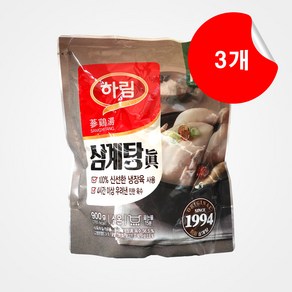 하림 삼계탕 진 900g x 3개