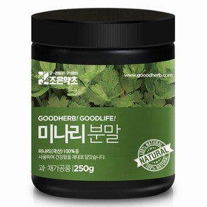 조은약초 프리미엄 미나리 분말 250g 2개, 1개