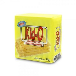 크리미버터 크래커 120g(15g낱개8개입) 키도 키드오 크림샌드 수입과자, 120g, 1개