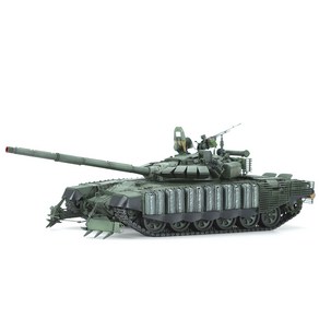 MENG 러시아 T-72B3M 주력전차 지뢰제거장치 탱크 밀리터리 프라모델 1:35, 1개