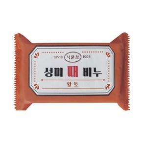 성미 한방 식물성 때비누 황토, 180g, 5개