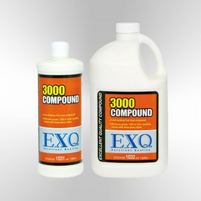 이엑스큐 3000방 컴파운드 EXQ 3000 COMPOUND SN1031(1L) 2차컴파운드 차량광택 1차컴파운딩 스크래치 제거 도장표면 광택 특수공법제조 연마입자의 순도개선, 1개