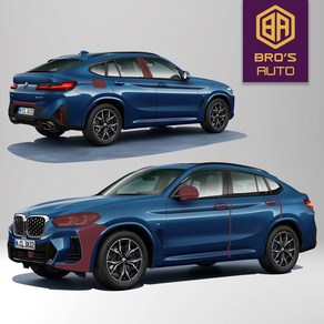 [개별구매] BMW X4 G02 페이스리프트 생활보호PPF 필름, 실내PPF (도어트림 제외), 1개