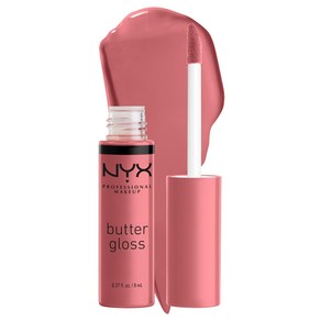 NYX PROFESSIONAL MAKEUP Butte Gloss Non-Sticky Lip Gloss - Tiamisu (Bown), 1개