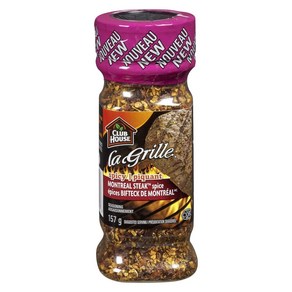 La Gille Spicy Monteal Steak Spice Seasoning 1 La Gille 스파이시 몬트리올 스테이크 스파이스 조미료 157g/5.5oz (, 1개, 157g