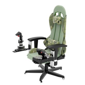 EG STARTS 2 Pcs Seat Mount Flight Sim Game Joystick Chai Mounts Thottle & Hotas System Compatible, 1개