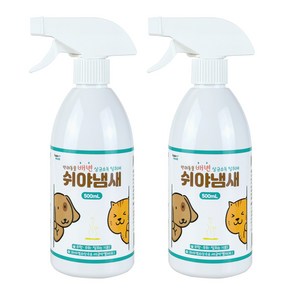 쉬야냄새 500ml 강아지 반려동물 애견 고양이 화장실 탈취제 살균제