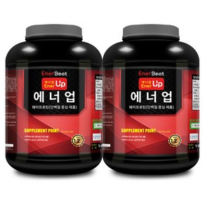 웨이테크 에너업 웨이프로틴 단백질 보충제 /사은품 제공, 2개, 1.2kg