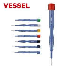 베셀 VESSEL 드라이버 9000 일자 2.6x30mm(-) 세라믹드라이버, 9000 일자 1.3x30mm(-), 1개