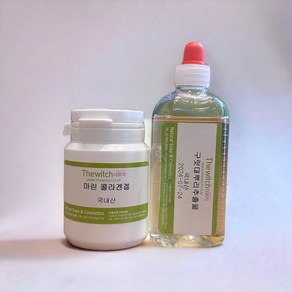 [더위치] 마린 콜라겐겔 100g + 구릿대 뿌리 추출물 100ml 백지추출물, 1개