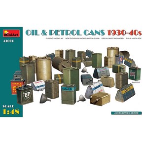 BE49006 1대48 Oil & Petrol Cans 1930-40s