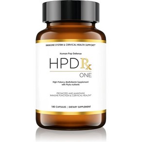 HPD Rx Rx에 한 ONE 증강 멀티비타민 HPV 180캡슐, 180 Count (Pack of 1), 1개, 180정