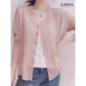 카라 KARRA 바캉스심플시스루가디건 A4M1377