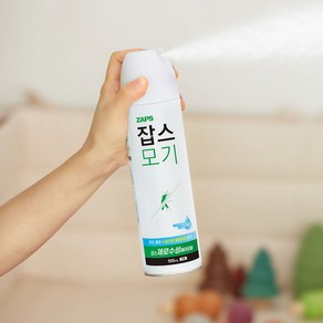 기름기 없는 모기약 제로수성 에어로솔 초파리 날파리 모기퇴치제 잡스 에어로졸, 500ml, 1개