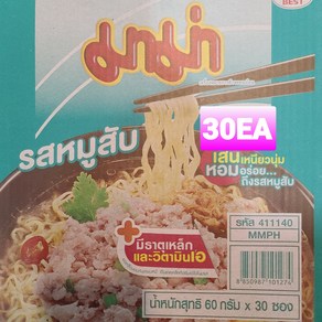 [태국]마마무샵 Fok 돼지고기향 60g WORLDFOOD, 30개