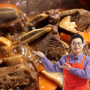 김하진 궁중 표고버섯 찜갈비 500 x 6팩(총 3kg)