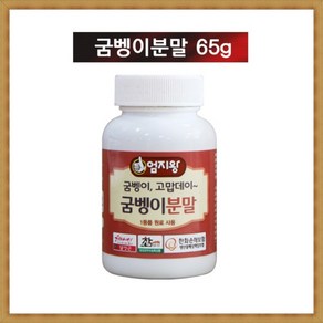 엄지왕 굼벵이분말 65g 고단백 천연단백질 식용곤충 건강파우더, 1개