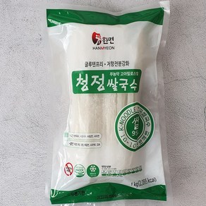 무농약 국내산쌀 95% 쌀국수 소면 1mm 1kg 냉동, 1개