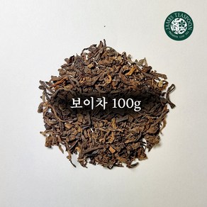 (본사직영) 제임스티스푼 100g 보이차 벌크 원료 프리미엄 중국 전통차 발효차, 1개입, 1개