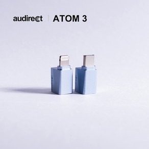 Hilidac Audiect Atom 3 ES9280AC PRO 3.5mm potable HIFI decoding headphone Amplifie Type C Lightni, Lightning plug