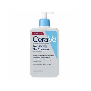 [할인 2000] 세라비 리뉴잉 SA 클렌저 473ML CeaVe 세라비 Salicylic Acid Cleanse 리뉴잉 SA 세라마이드 재생 클렌저 16oz(473ml), 1개
