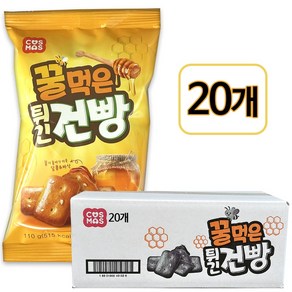 (무)꿀먹은 튀긴건빵110g, 110g, 20개