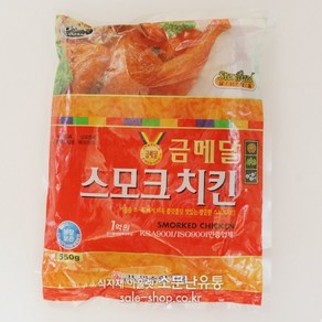 금메달스모크치킨 550g이상(훈제치킨)(국내산), 550g, 1개