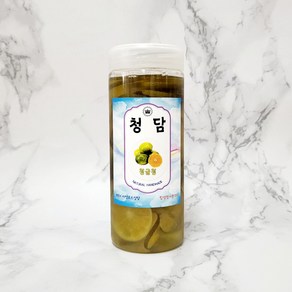 청담 자일로스 수제청 과일청 착한가격 딸기청 레몬청 자몽청 13종, 600g, 제주 청귤청, 1개