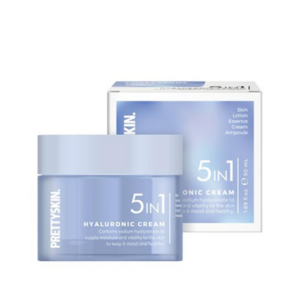 프리티스킨 5in1 히알루로닉 크림 50ml, 1개