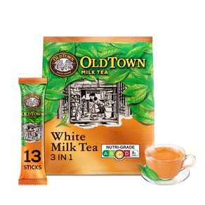 올드타운 화이트 밀크티 - Oldtown White Milk Tea 3 in 1, 1개, 13개입, 35g