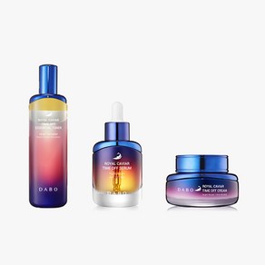 다보 캐비어 타임 오프 스킨케어 3종 / 크림 세럼 토너, 크림 55ml, 1개, 55ml