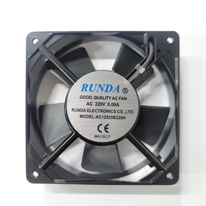 AC FAN 120mm x 25T 쿨링팬 (냉각팬) AC12025B220H-TAP, 1개