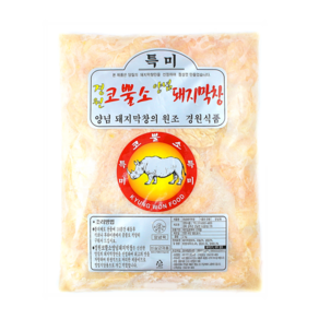 경원 코뿔소 양념 돼지막창 2Kg, 1개