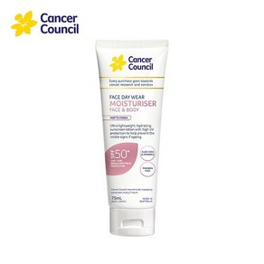 캔서카운슬 페이스데이웨어 모이스쳐라이져 SPF 50+ 75ml, 1개